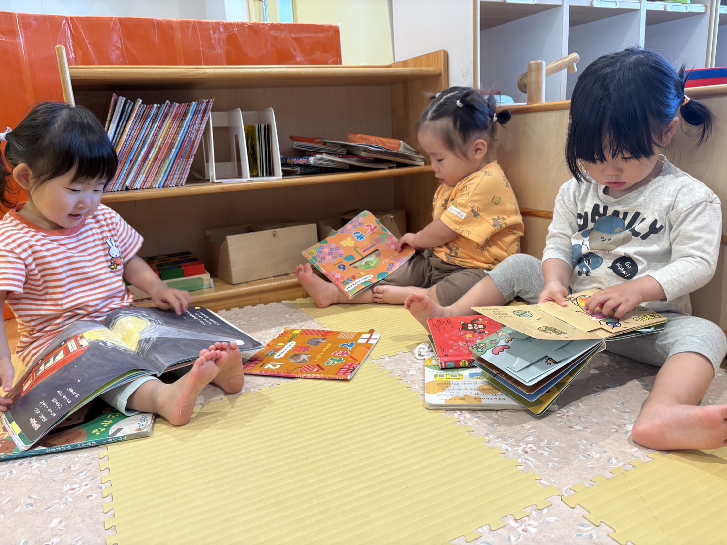 お気に入りの絵本📖(うさぎ組：1歳児)