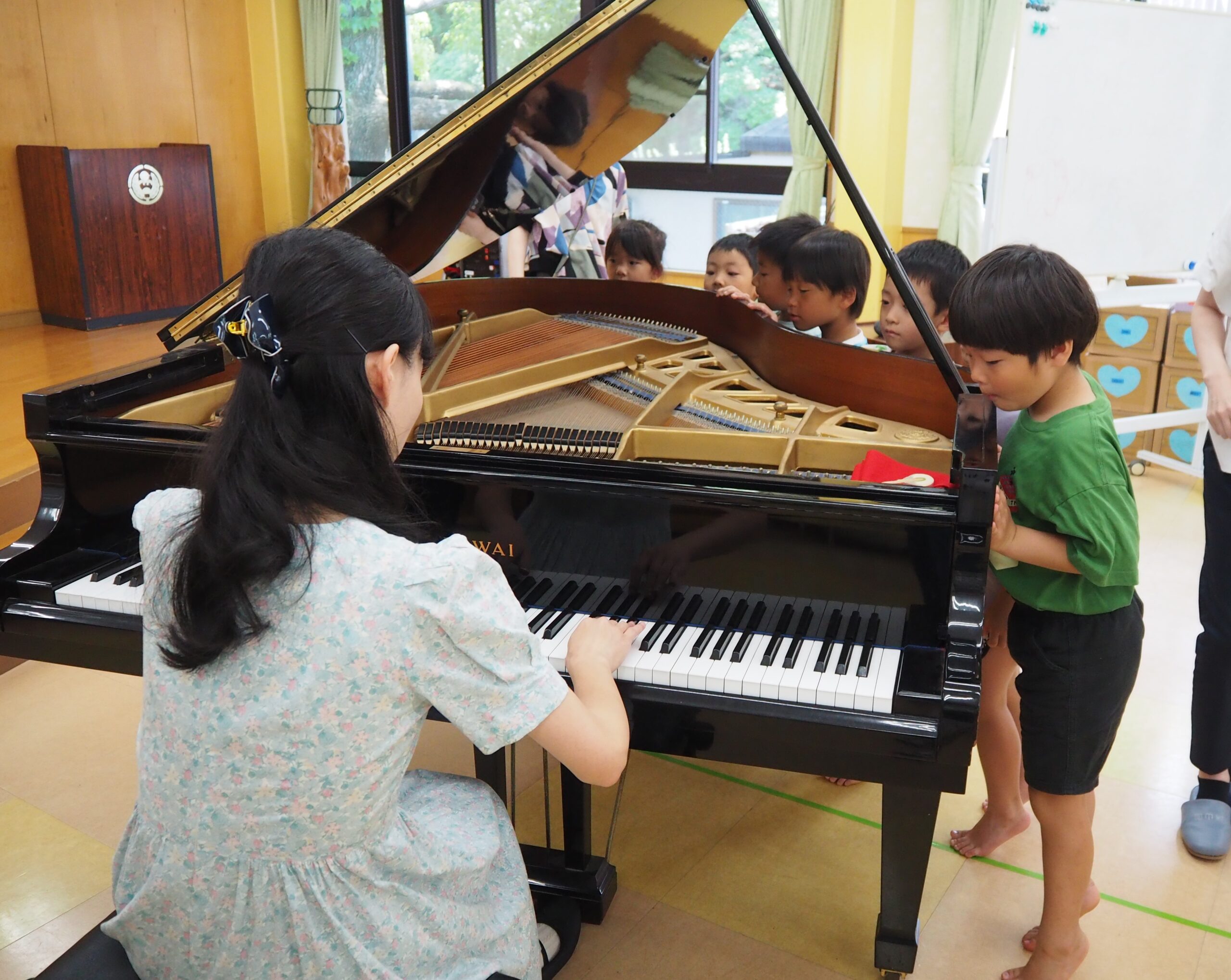 うっとりしちゃったね♪（ゆり、5歳児）