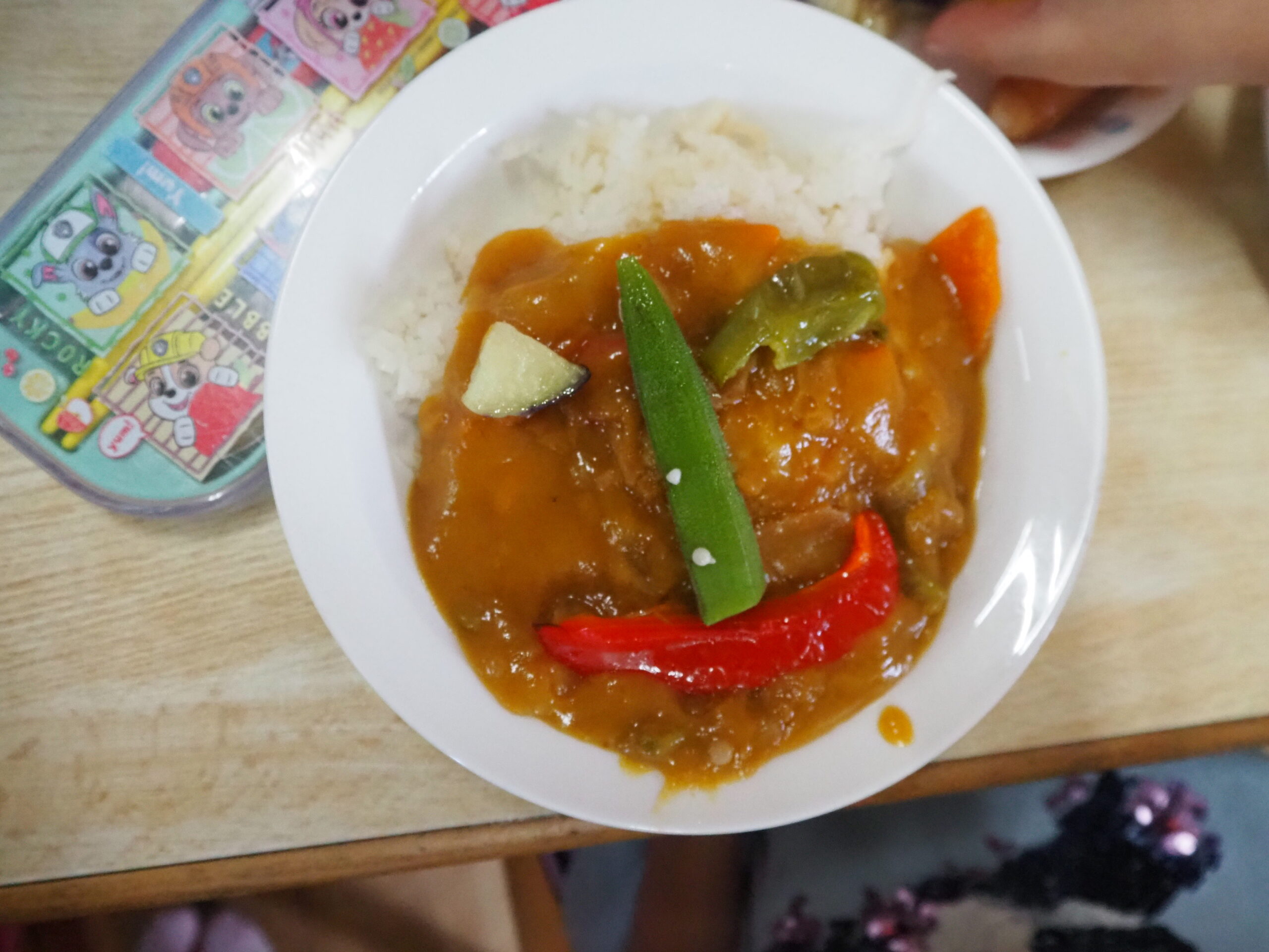 おいしかったね！！！（ゆり、５歳児）