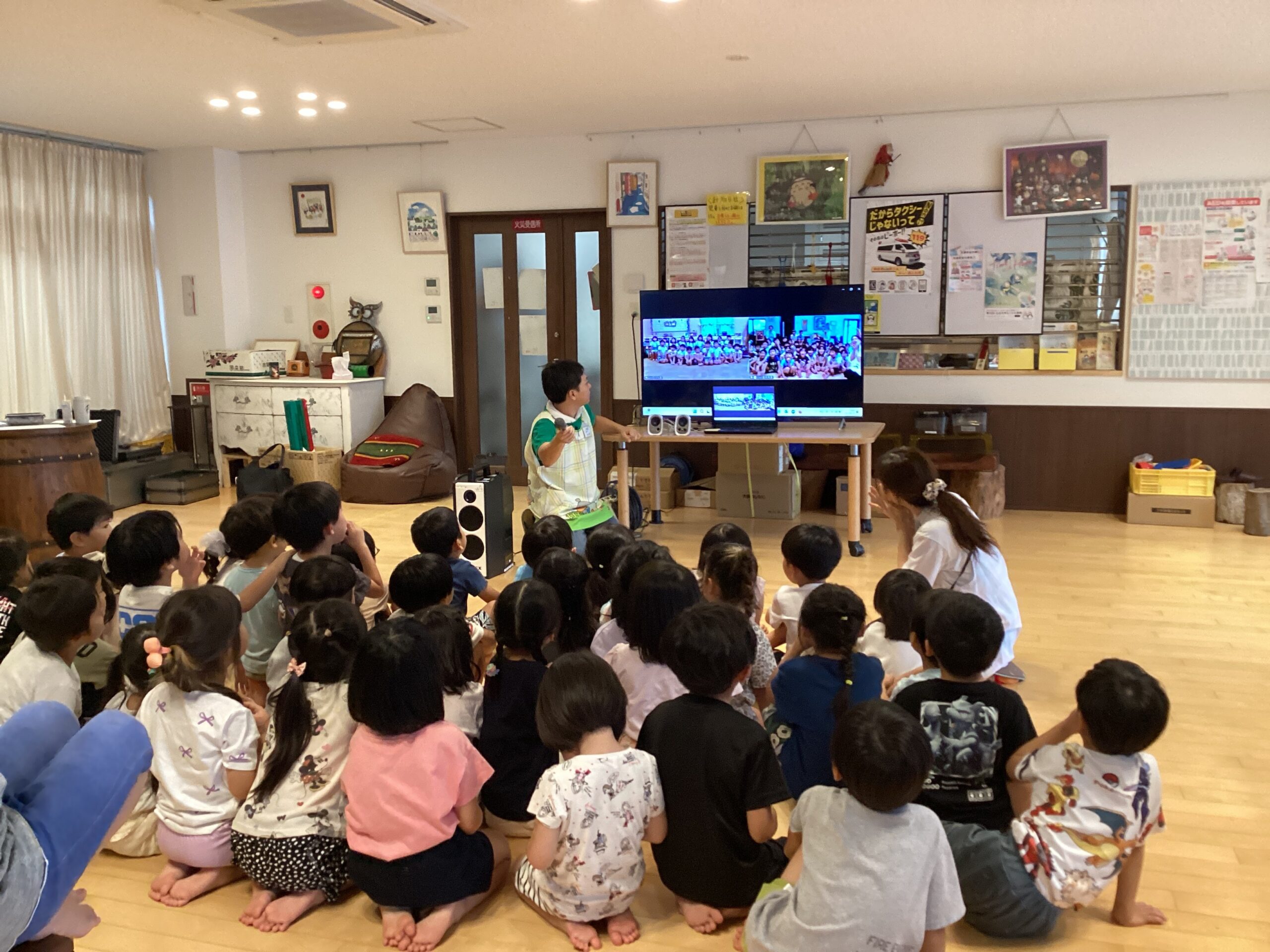 ガリバー村に向けて(ゆり組：5歳児)