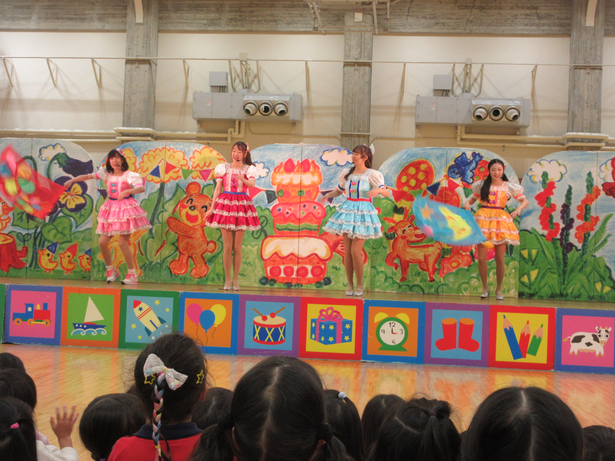 楽しいショーも見たよ（さくら、４歳児）