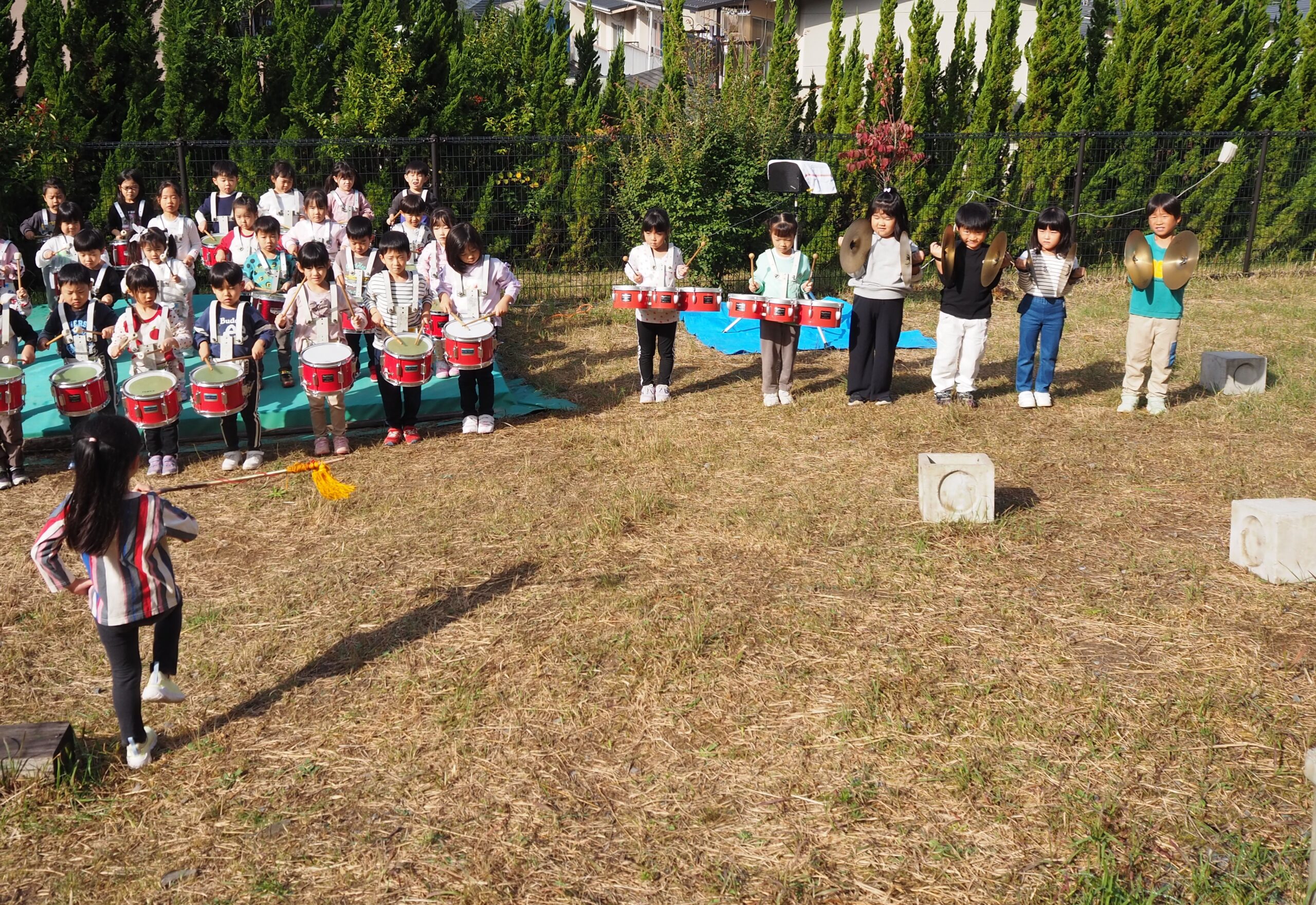 心を一つに！（ゆり、５歳児）