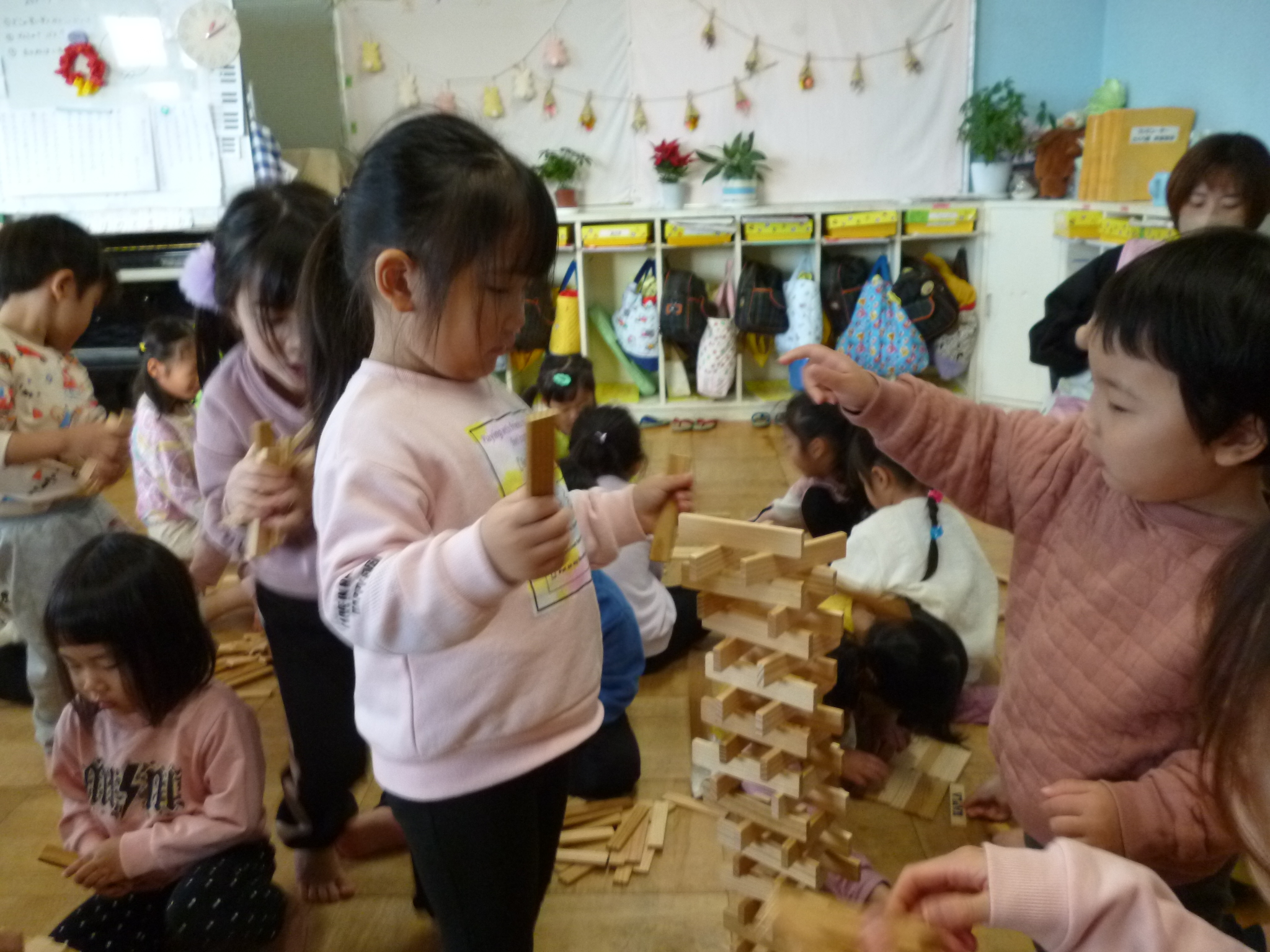 いっぱい遊ぼう！（きりん、２歳児）