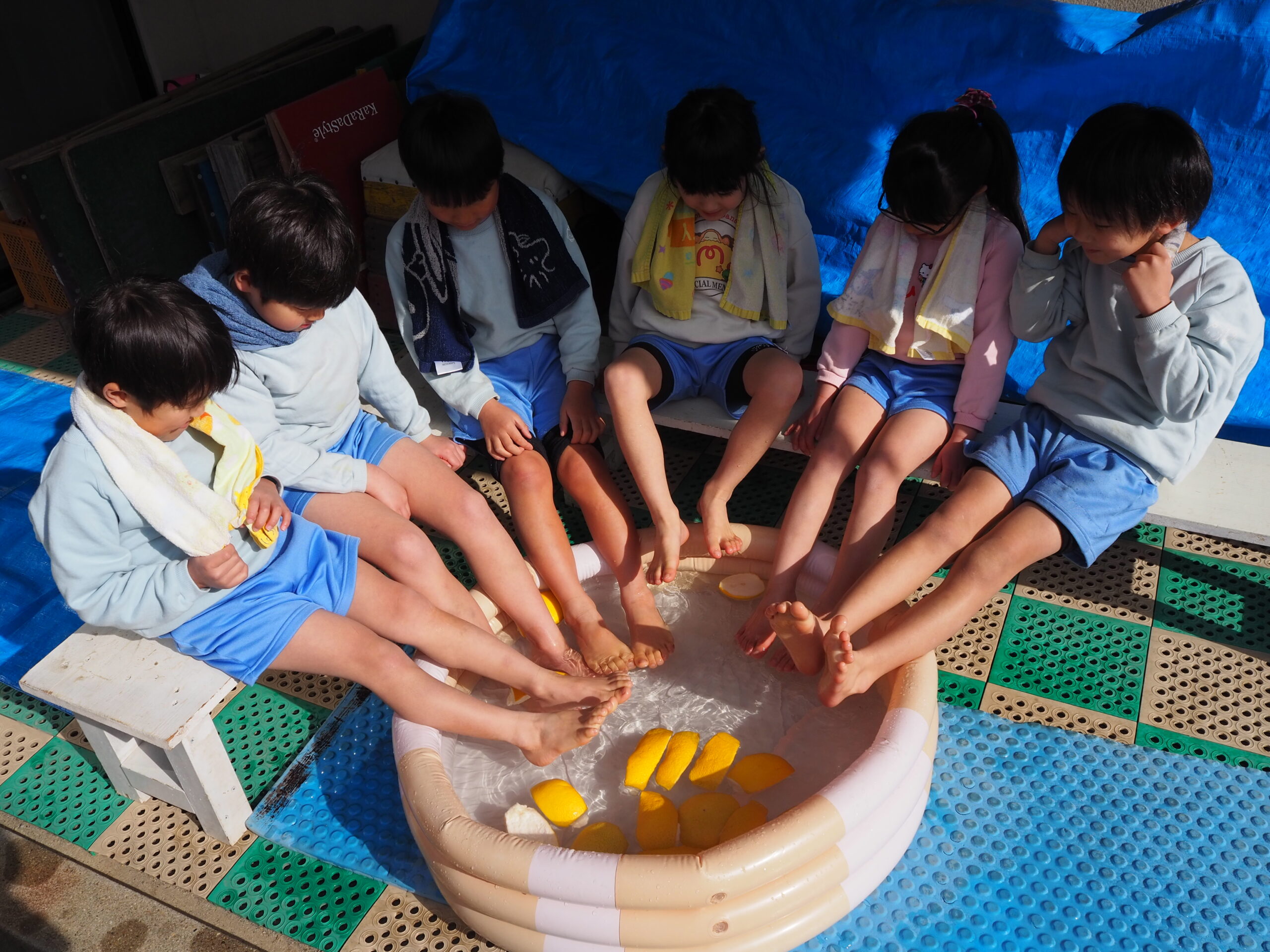ゆり温泉へようこそ！（ゆり、５歳児）