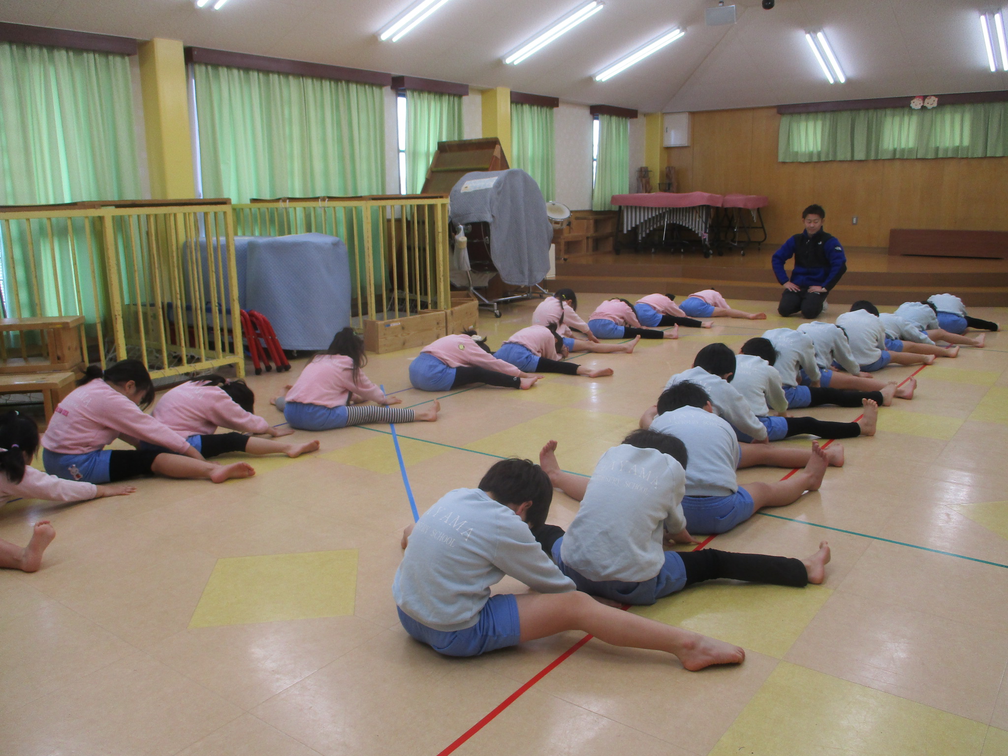 体力もつきました！（ゆり、５歳児）