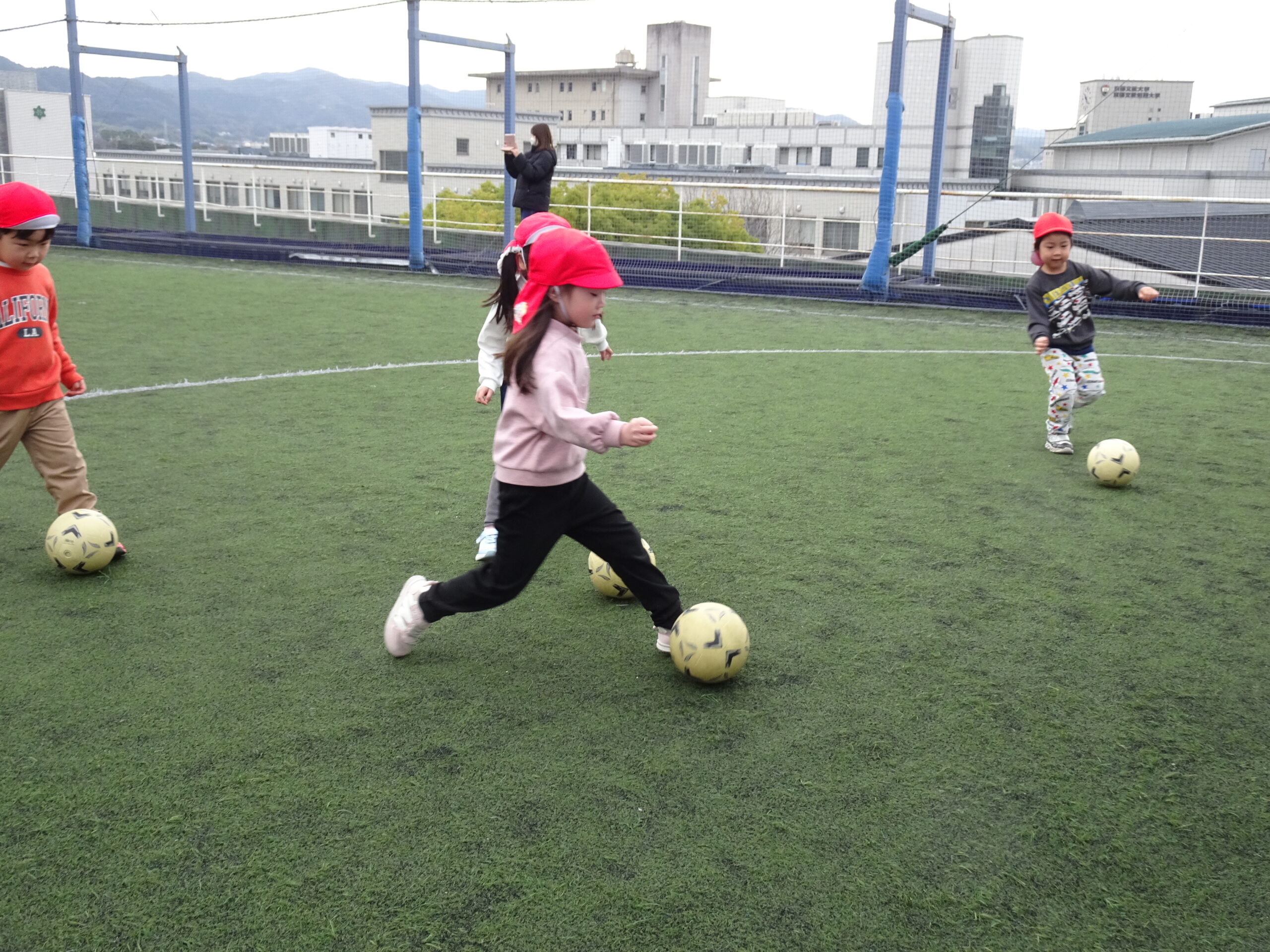 ゆり組さんみたいに上手になりたい！（さくら、５歳児）