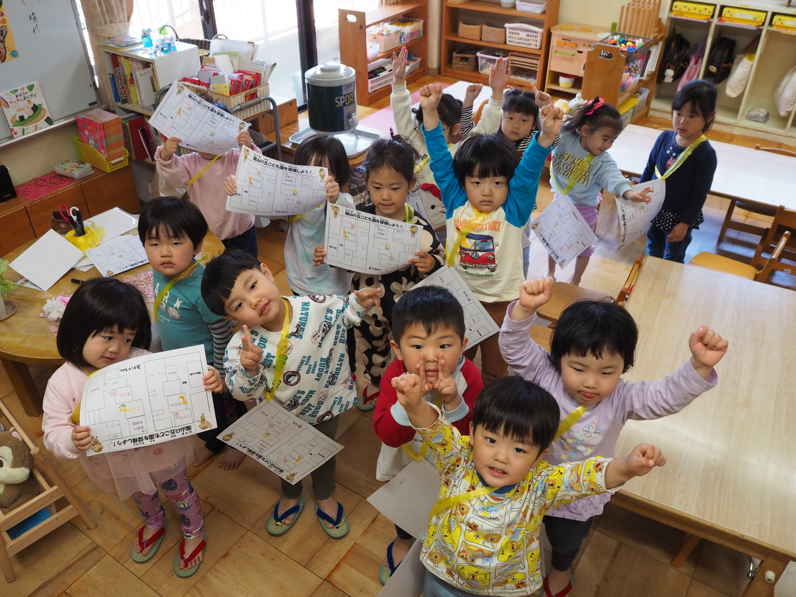 レッツ探検！（たんぽぽ、3歳児）