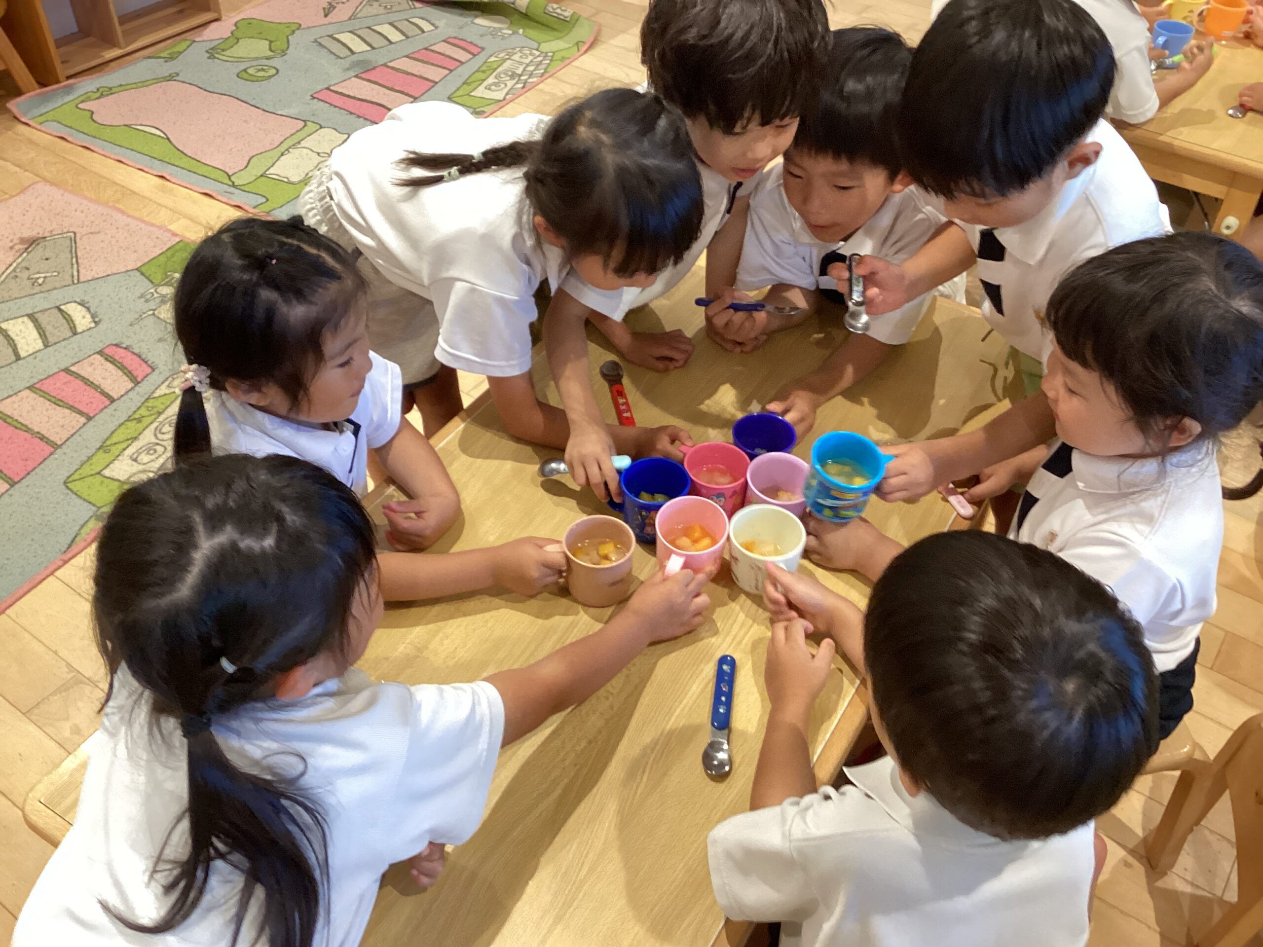 【頑張った後のお楽しみ♪5歳児　ゆり組】