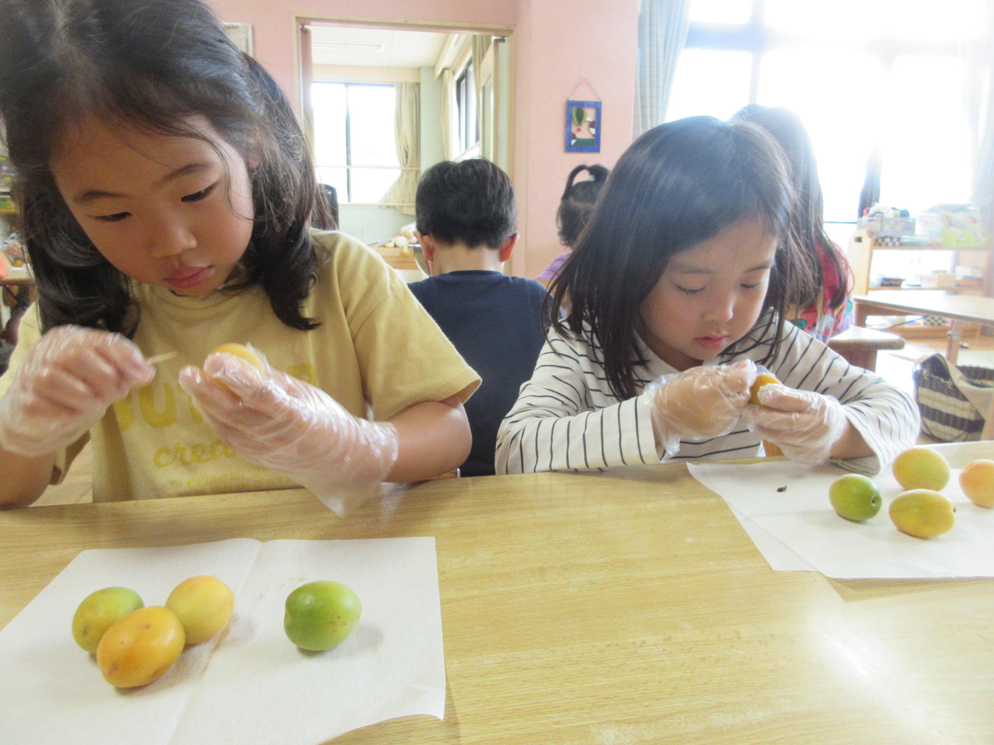 丁寧な仕事でしょ？（ゆり、５歳児）